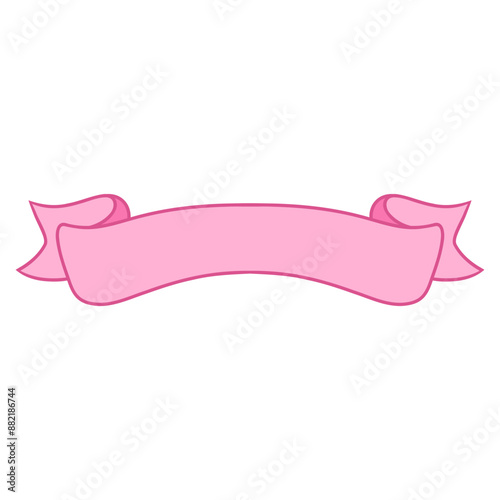 pink ribbon banner