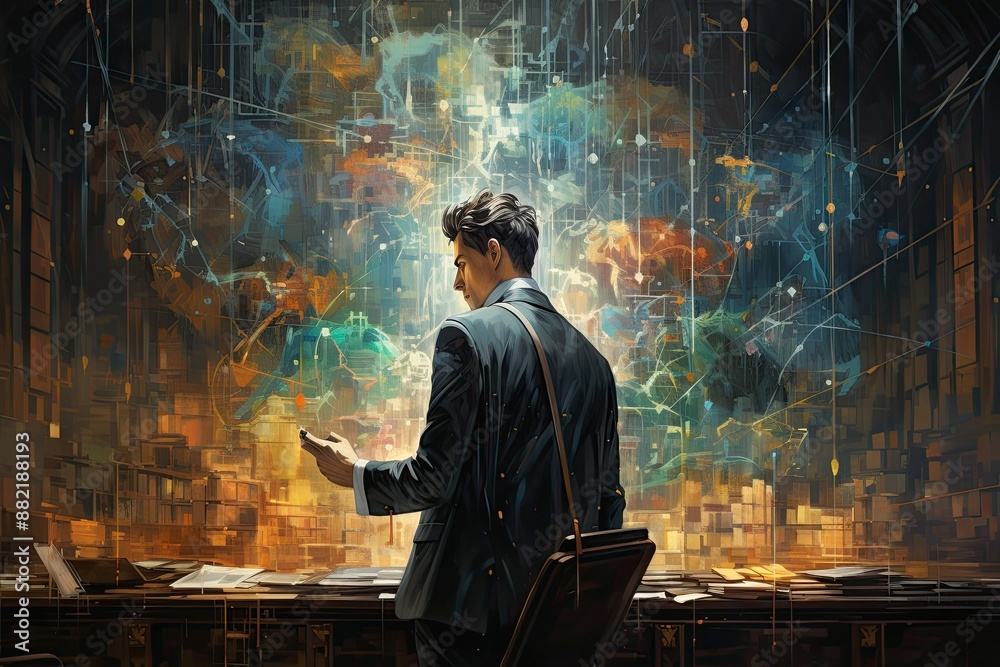 This involves studying various metrics such as stock prices, market indices, interest rates, and artwork This involves studying various metrics such as stock prices, market indices, interest rates, and artwork