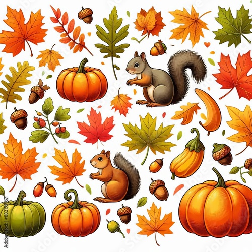 Fall-autumn stock  illustrations photo