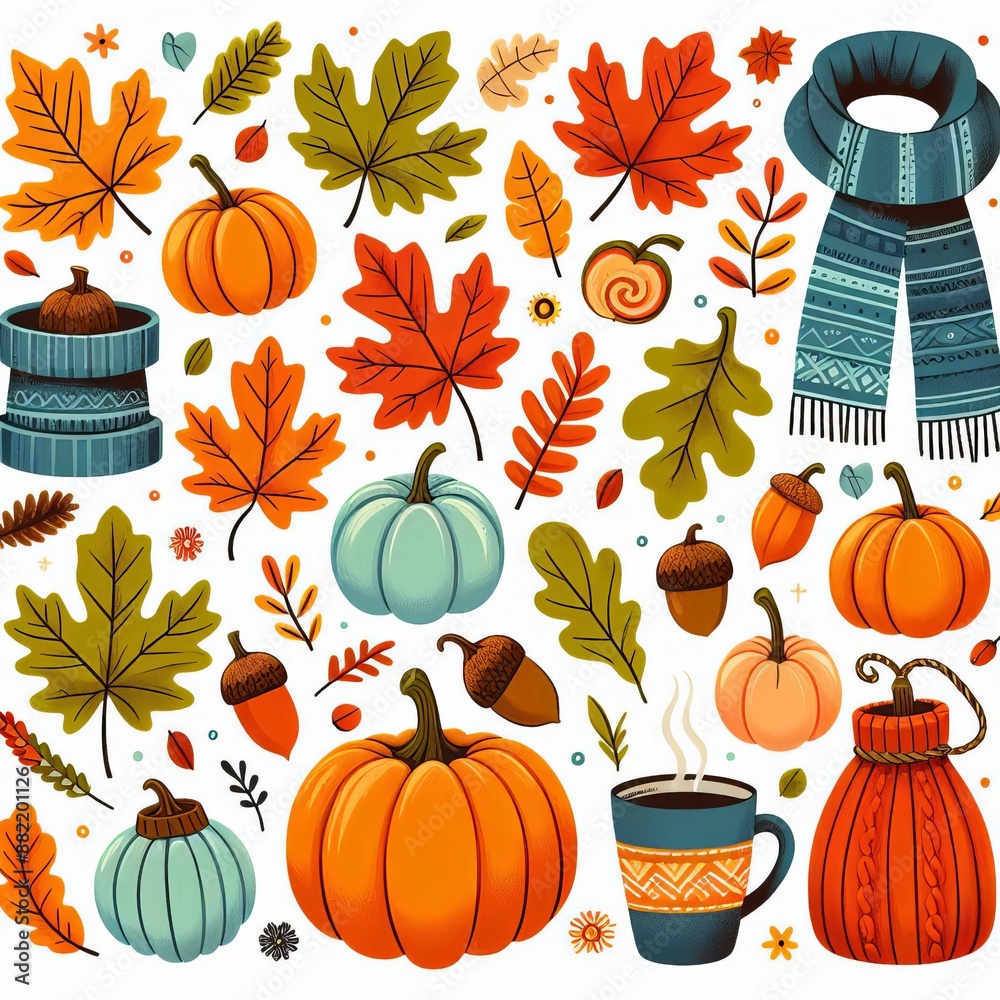 Fall-autumn stock illustrations Fall-autumn stock illustrations