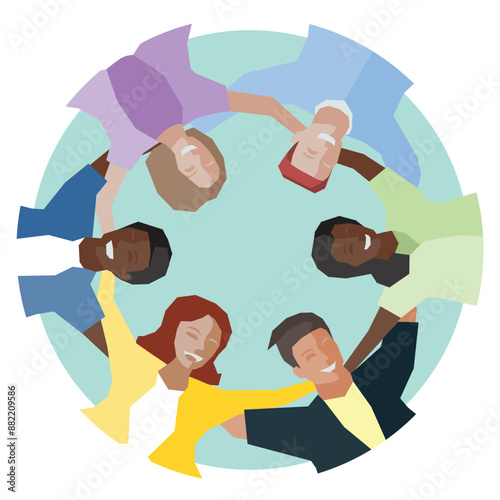 World Friends Day poster. International Friendship Day.