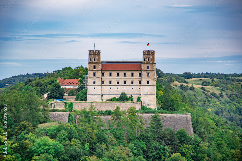 eichstätt, beautiful summer city view, germany architecture eichstätt, beautiful summer city view, germany architecture