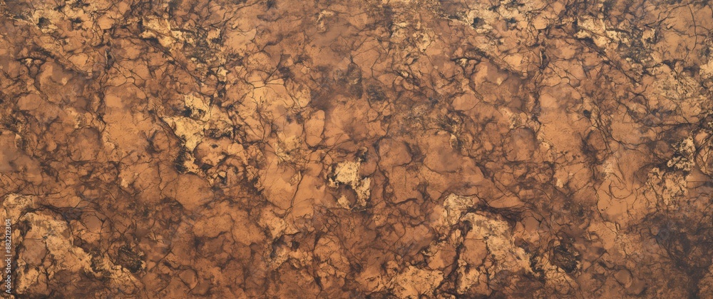 A highly detailed, ultra-realistic background texture showcasing an intricate pattern of cracks and veins, creating a marbled effect in shades of brown and tan. A highly detailed, ultra-realistic background texture showcasing an intricate pattern of cracks and veins, creating a marbled effect in shades of brown and tan.