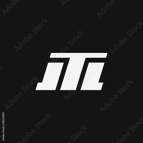 Monogram Letter MT or TM logo design. You can used MT or TM  for your business