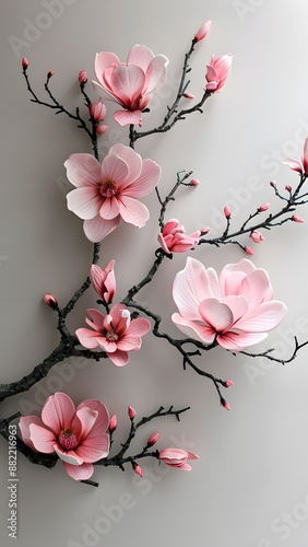 Pink Blossom Magnolia Serenade beauty