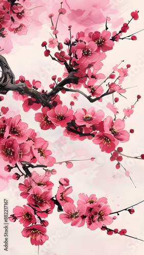 Pink Blossom Magnolia Serenade beauty