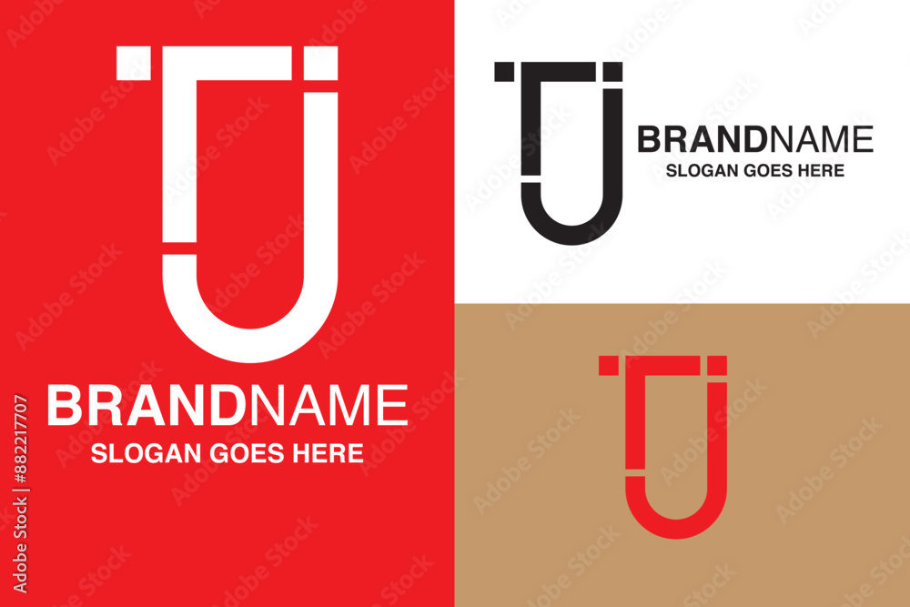 TJ Logo Design, suitable for a brand logo, minimalist and easy to recognize TJ Logo Design, suitable for a brand logo, minimalist and easy to recognize