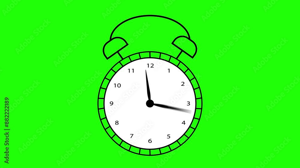 Abstract new clock icon ,face clock icon ,analog clock icon animation on background. Abstract new clock icon ,face clock icon ,analog clock icon animation on background.