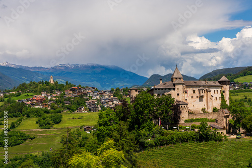 Prösels Castle in the Dolomites in South Tyrol, Italy.