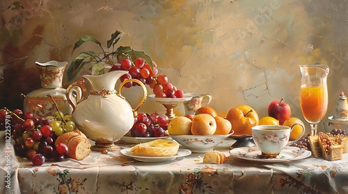 Breakfast: Breakfast Table Still Life