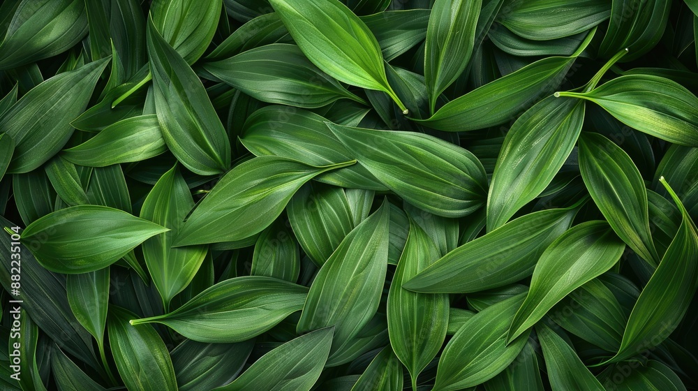 Textured green leaves background for copy space Textured green leaves background for copy space