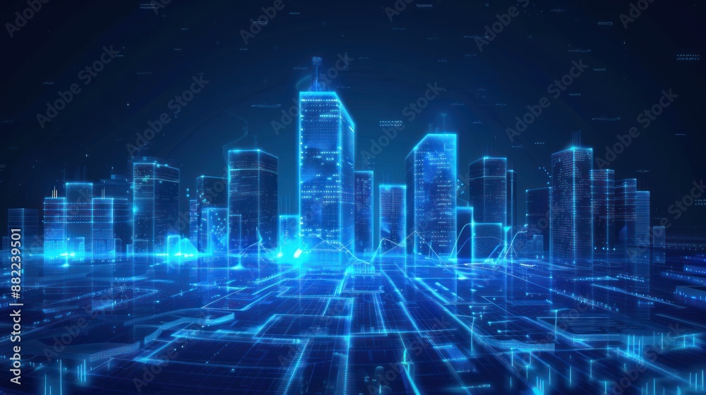 Digital Cityscape Digital Cityscape