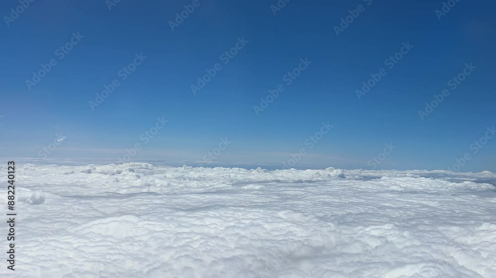 White cumulus clouds on clear blue sky background closeup, overcast skies backdrop, fluffy cloud texture, beautiful sunny cloudscape heaven, ozone layer illustration, scenic cloudy weather White cumulus clouds on clear blue sky background closeup, overcast skies backdrop, fluffy cloud texture, beautiful sunny cloudscape heaven, ozone layer illustration, scenic cloudy weather