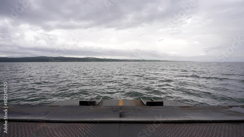 Ferry on a  lake