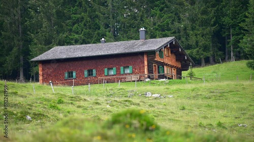 old house in the mountains