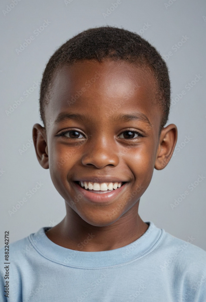 Portrait view of a regular happy smiling Botswana boy, ultra realistic, candid, social media, avatar image, plain solid background Portrait view of a regular happy smiling Botswana boy, ultra realistic, candid, social media, avatar image, plain solid background