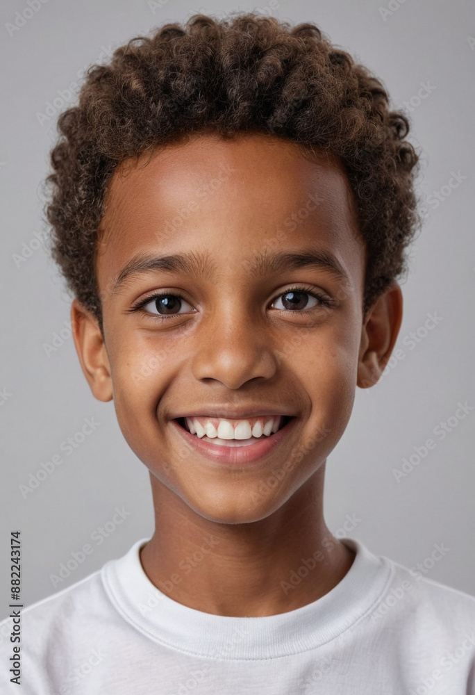 Portrait view of a regular happy smiling Eritrea boy, ultra realistic, candid, social media, avatar image, plain solid background Portrait view of a regular happy smiling Eritrea boy, ultra realistic, candid, social media, avatar image, plain solid background