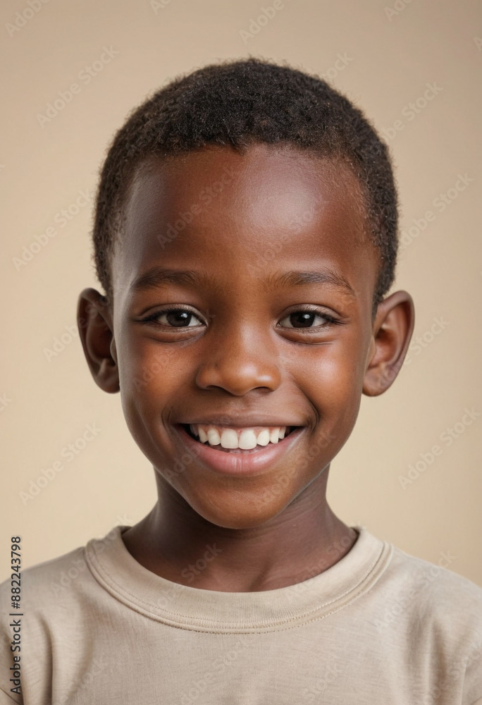 Portrait view of a regular happy smiling Namibia boy, ultra realistic, candid, social media, avatar image, plain solid background Portrait view of a regular happy smiling Namibia boy, ultra realistic, candid, social media, avatar image, plain solid background