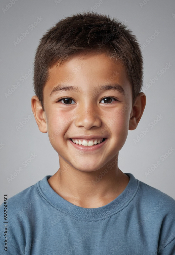 Portrait view of a regular happy smiling Kyrgyzstan boy, ultra realistic, candid, social media, avatar image, plain solid background Portrait view of a regular happy smiling Kyrgyzstan boy, ultra realistic, candid, social media, avatar image, plain solid background