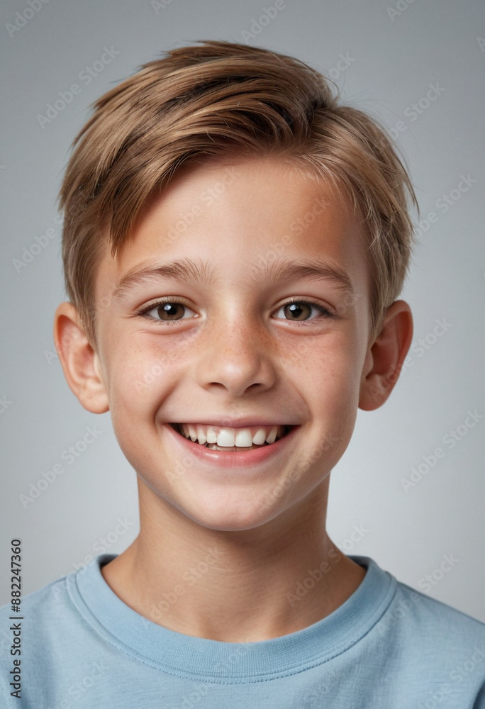 Portrait view of a regular happy smiling Czech Republic boy, ultra realistic, candid, social media, avatar image, plain solid background Portrait view of a regular happy smiling Czech Republic boy, ultra realistic, candid, social media, avatar image, plain solid background