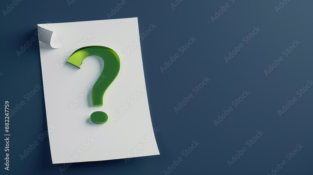 The Green Question Mark. The Green Question Mark.