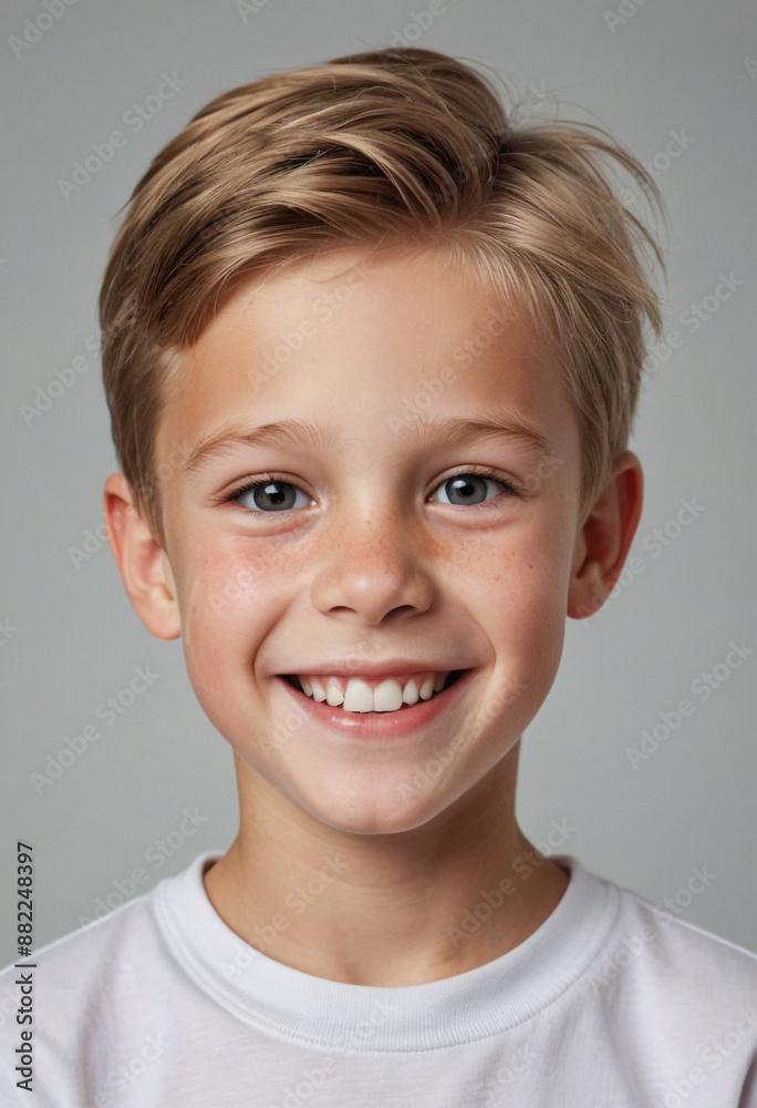 Portrait view of a regular happy smiling Norway boy, ultra realistic, candid, social media, avatar image, plain solid background Portrait view of a regular happy smiling Norway boy, ultra realistic, candid, social media, avatar image, plain solid background
