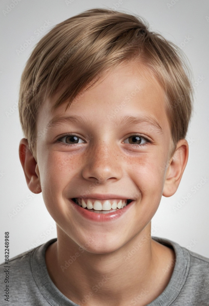 Portrait view of a regular happy smiling Sweden boy, ultra realistic, candid, social media, avatar image, plain solid background Portrait view of a regular happy smiling Sweden boy, ultra realistic, candid, social media, avatar image, plain solid background
