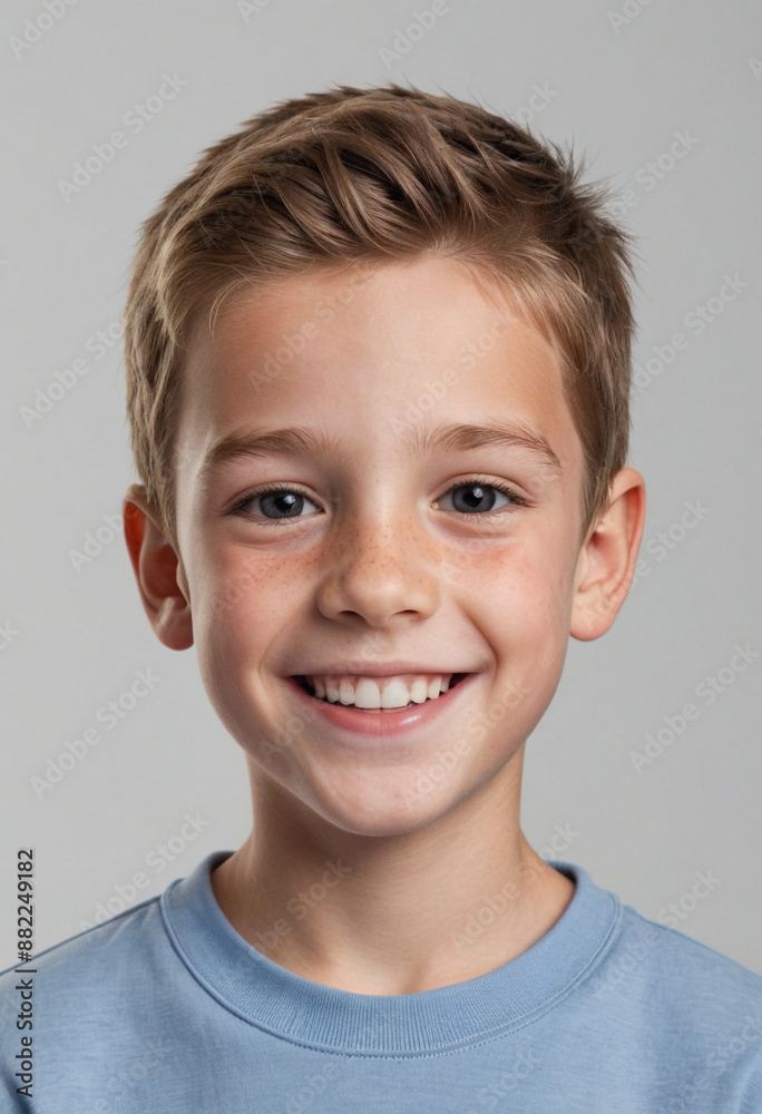 Portrait view of a regular happy smiling United Kingdom boy, ultra realistic, candid, social media, avatar image, plain solid background Portrait view of a regular happy smiling United Kingdom boy, ultra realistic, candid, social media, avatar image, plain solid background