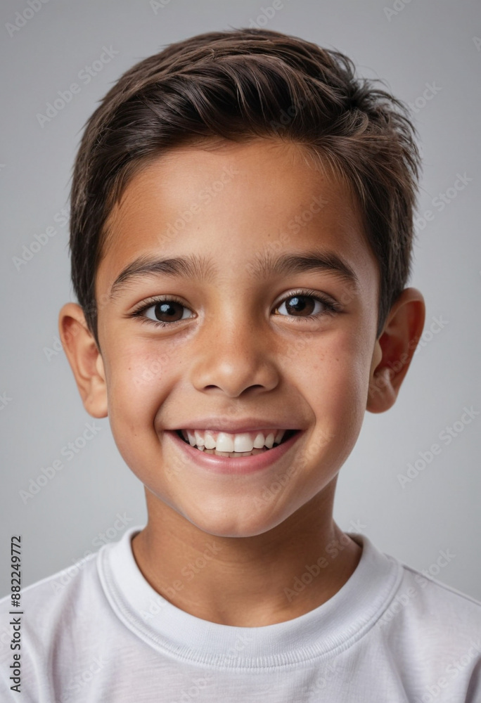 Portrait view of a regular happy smiling El Salvador boy, ultra realistic, candid, social media, avatar image, plain solid background Portrait view of a regular happy smiling El Salvador boy, ultra realistic, candid, social media, avatar image, plain solid background