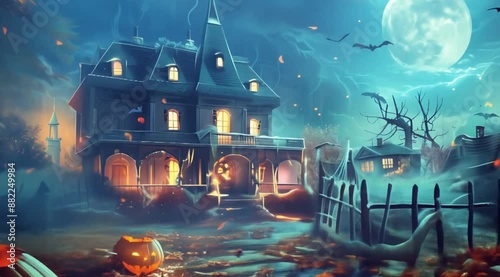 Spooky Halloween Night