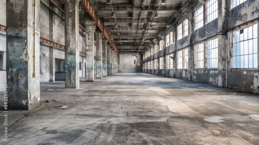 Abandoned Industrial Building Abandoned Industrial Building