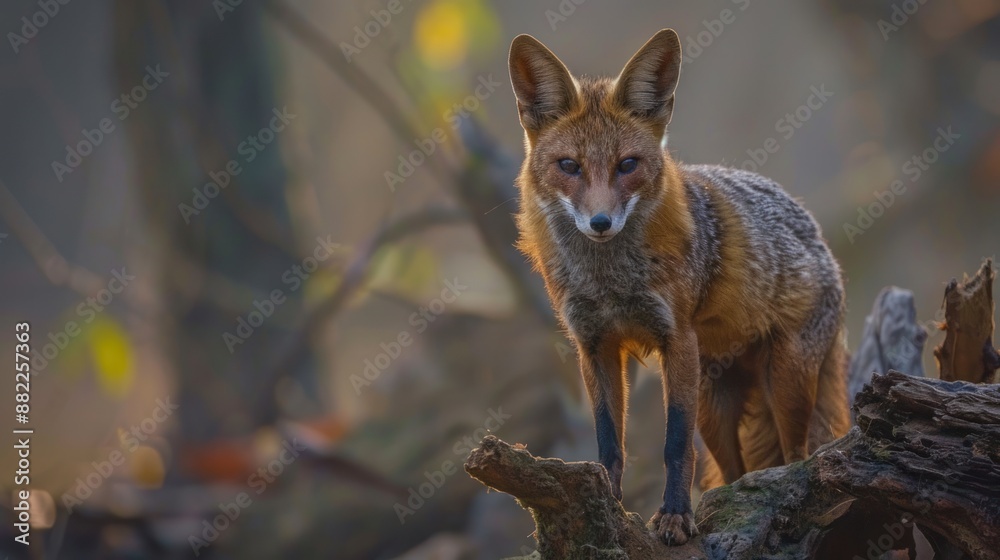 Red Fox in the Woods Red Fox in the Woods