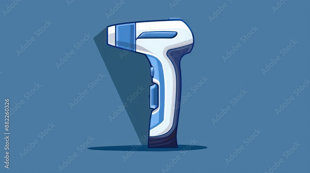 Digital Thermometer Illustration Digital Thermometer Illustration