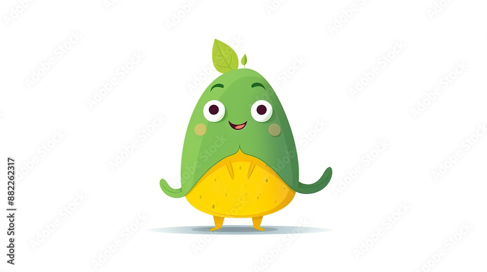 frog isolated on a white background, standing and clutching a leaf frog isolated on a white background, standing and clutching a leaf