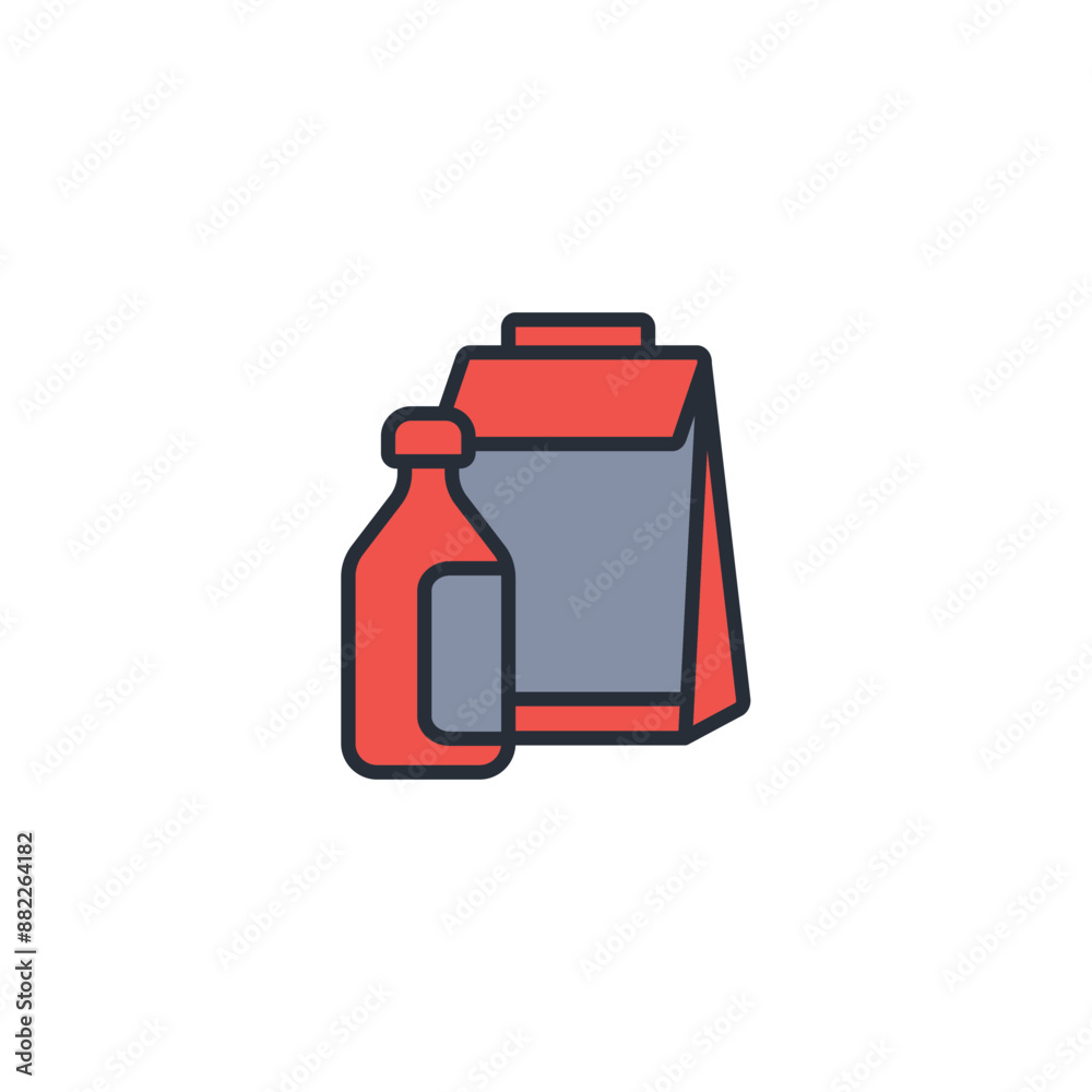 milk icon. vector.Editable stroke.linear style sign for use web design,logo.Symbol illustration. milk icon. vector.Editable stroke.linear style sign for use web design,logo.Symbol illustration.