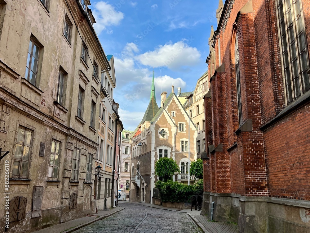 Obraz premium Old town of Riga, Latvia