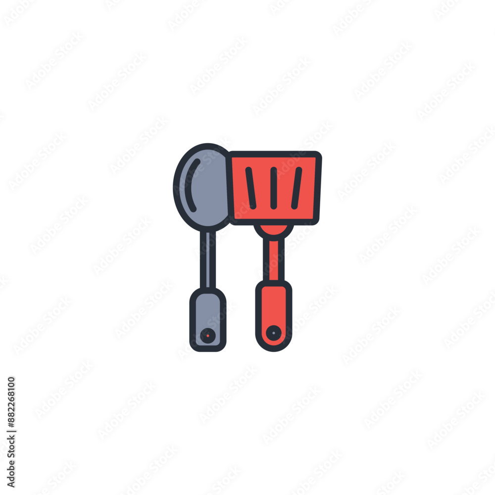 utensils icon. vector.Editable stroke.linear style sign for use web design,logo.Symbol illustration. utensils icon. vector.Editable stroke.linear style sign for use web design,logo.Symbol illustration.
