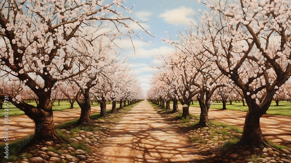 Portrayal Capturing the Elegance of Cherry Blossom Trees
Portrayal Capturing the Elegance of Cherry Blossom Trees