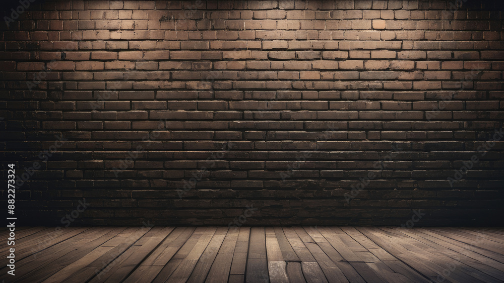Rough Dark grungy brick wall texture background Rough Dark grungy brick wall texture background