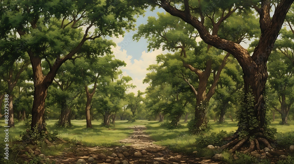 Portrayal Capturing the Beauty of Fruit Trees in Line
Portrayal Capturing the Beauty of Fruit Trees in Line