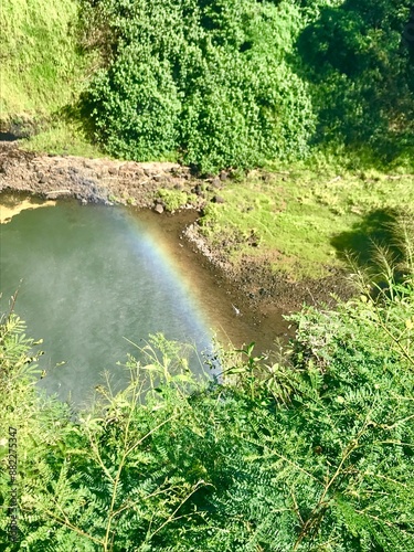 waterfall in the jungle
