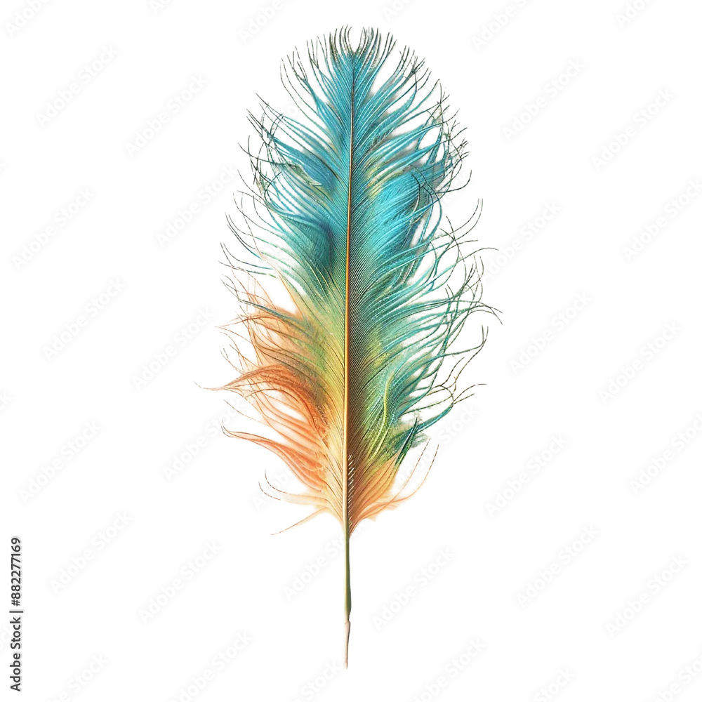 a feather on a transparent background a feather on a transparent background