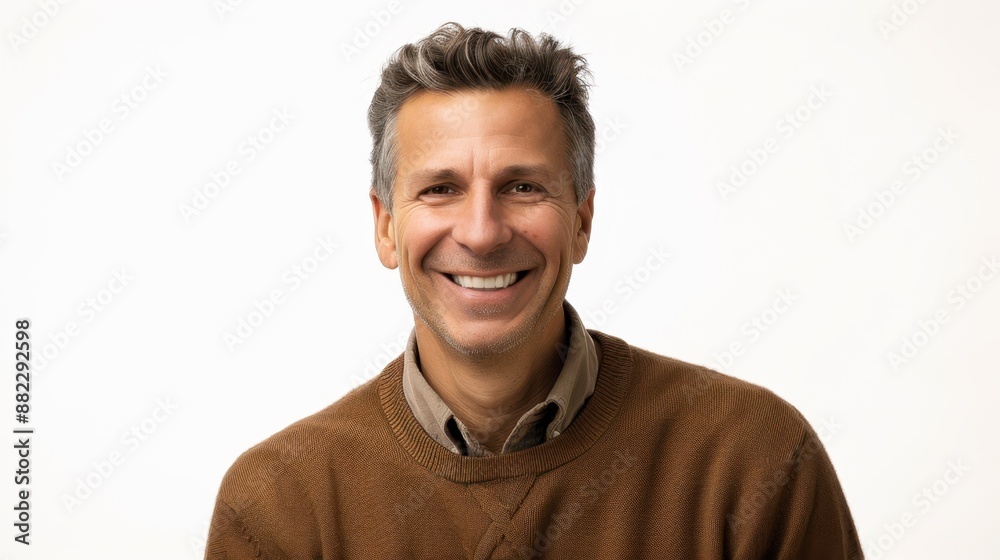 A smiling mature man A smiling mature man