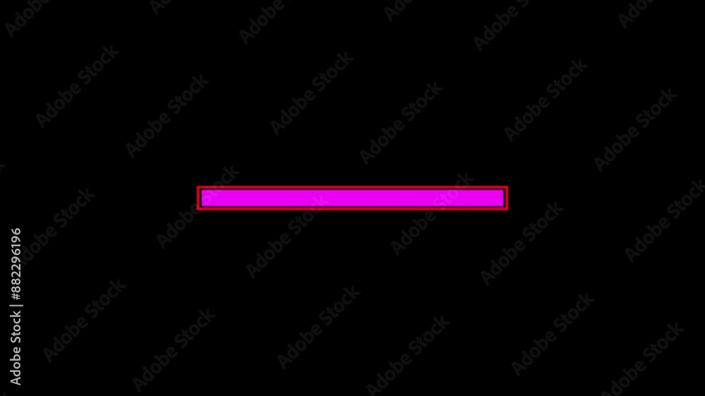Progess Bar Neon Color Black Background Progess Bar Neon Color Black Background