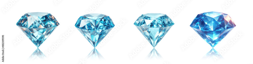 Set of Light blue teal diamonds. Light blue teal gemstones. Light blue teal crystals. Precious stone cutout. Transparent background PNG. Set of Light blue teal diamonds. Light blue teal gemstones. Light blue teal crystals. Precious stone cutout. Transparent background PNG.