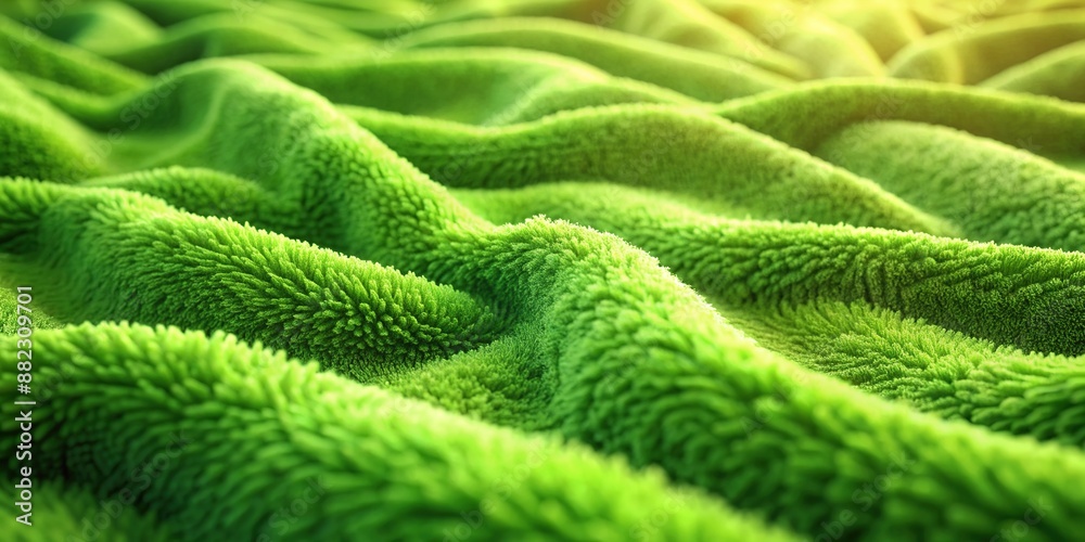 Vibrant green carpet background with subtle texture, soft focus, and gentle fold lines, creating a serene and calming atmosphere for product or design placement. Vibrant green carpet background with subtle texture, soft focus, and gentle fold lines, creating a serene and calming atmosphere for product or design placement.