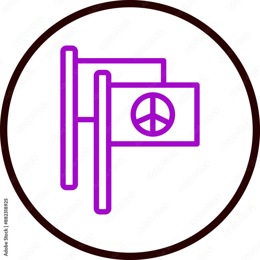 Union Vector Line Purple Circle Black Union Vector Line Purple Circle Black