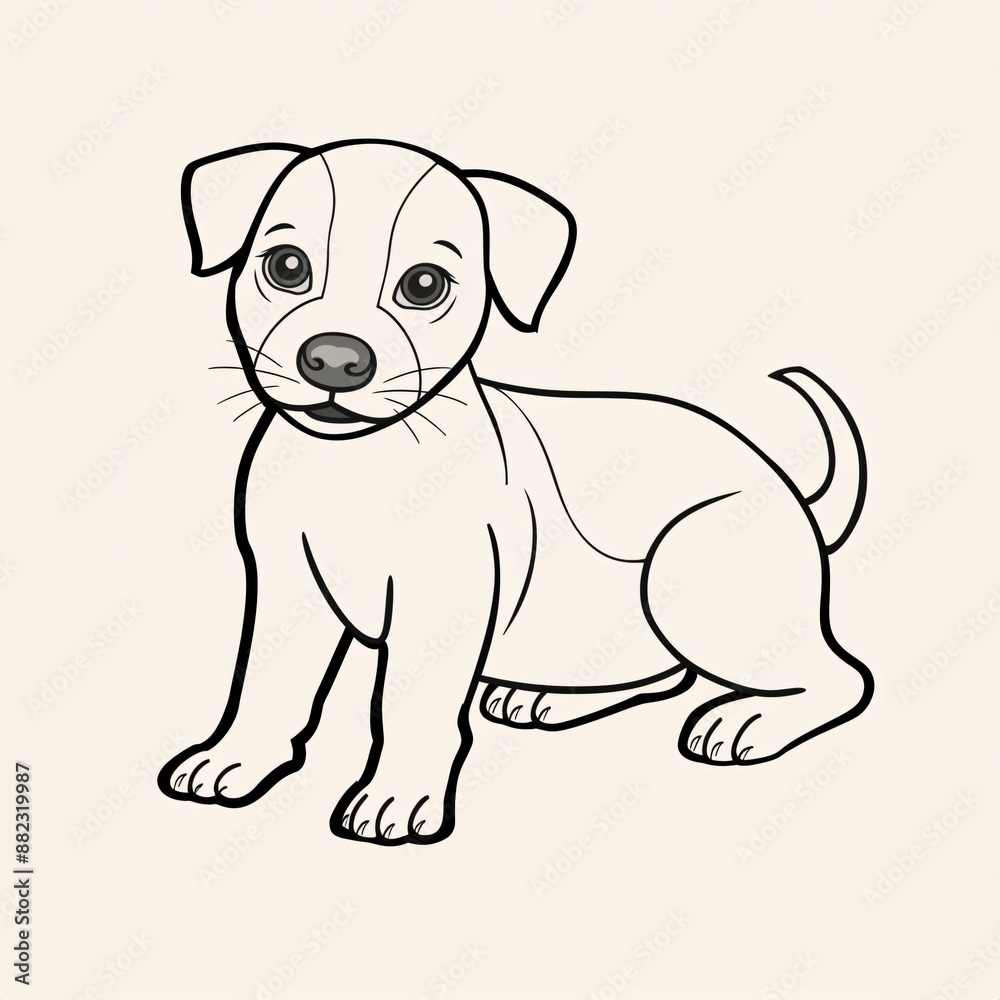 Dog - A Drawing Of A Dog Dog - A Drawing Of A Dog