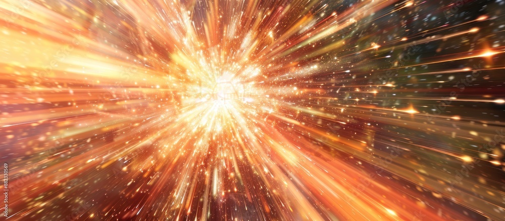 Exploding star burst Japanese radius cartoon texture.