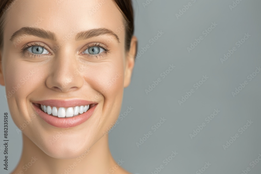 Portrait of a Young Woman with Natural Beauty Genuine Smile Perfect for Conveying Authenticity and Warmth Wallpaper Digital Art Poster Brainstorming Map Magazine Background Cover Portrait of a Young Woman with Natural Beauty Genuine Smile Perfect for Conveying Authenticity and Warmth Wallpaper Digital Art Poster Brainstorming Map Magazine Background Cover